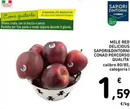 Spazio Conad Mele red delicious sapori&dintorni conad percorso qualita' offerta
