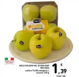 Spazio Conad Mele golden val di non dop offerta