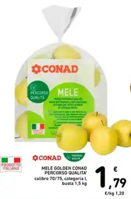 Spazio Conad Mele golden conad percorso qualita offerta