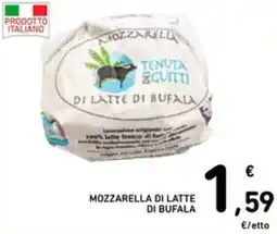 Spazio Conad Mozzarella di latte di bufala offerta