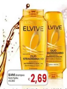 Famila ELVIVE shampoo offerta