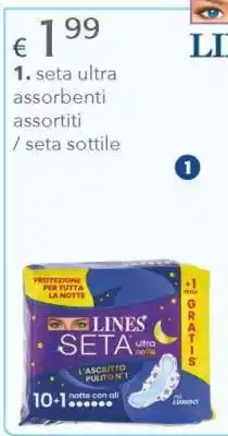 Acqua & Sapone Lines Seta Ultra Notte offerta