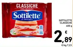 Spazio Conad Sottilette classiche offerta