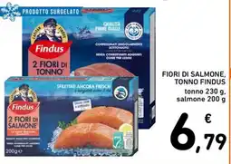 Spazio Conad Fiori di salmone, tonno FINDUS offerta