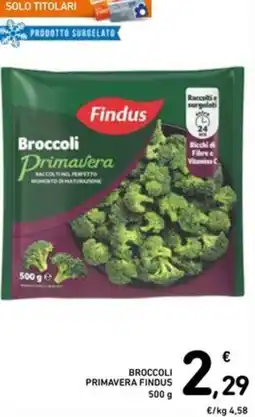 Spazio Conad Broccoli primavera FINDUS offerta