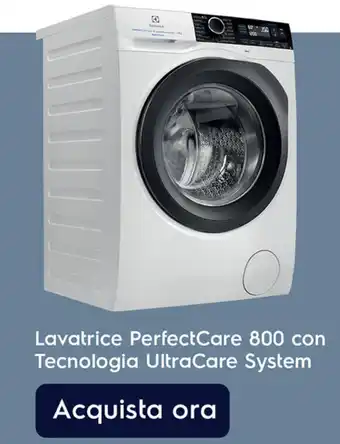 Expert Lavavatrice PerfectCare 800 con Tecnologia UltraCare System offerta