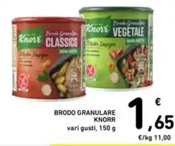 Spazio Conad Brodo granulare KNORR offerta