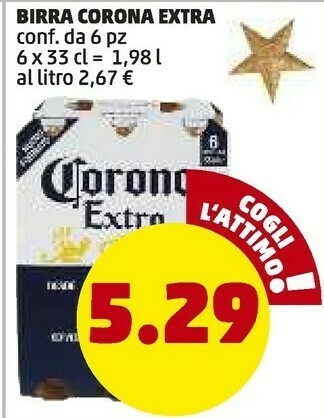 PENNY Corona extra birra offerta