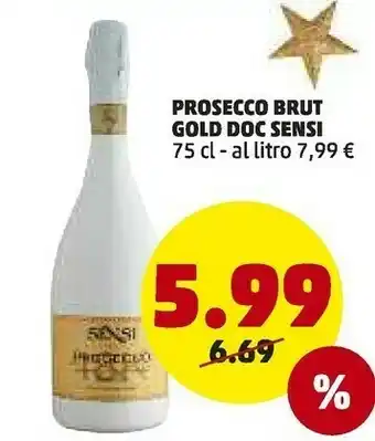 PENNY Prosecco brut gold doc offerta