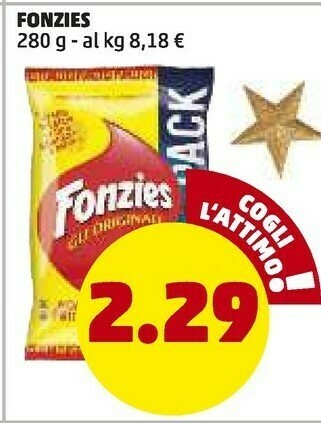 PENNY Mondelez - fonzies gli originali offerta