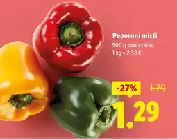 Lidl Peperoni misti offerta