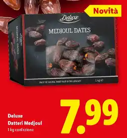 Lidl Deluxe Datteri Medjoul offerta