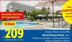 Lidl Hotel Firenze Terme offerta