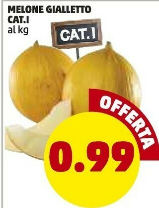 PENNY Melone gialletto offerta