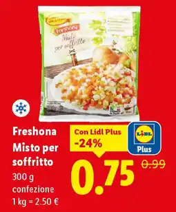 Lidl Freshona Misto per soffritto offerta