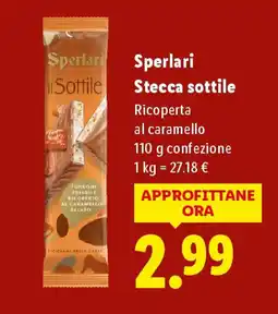 Lidl Sperlari Stecca sottile offerta