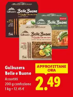 Lidl Galbusera Belle Buone offerta