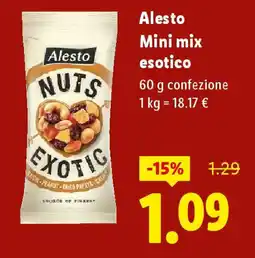 Lidl Alesto Mini mix esotico offerta