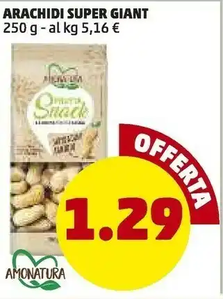 PENNY Amonatura arachidi super giant offerta