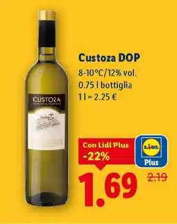 Lidl Custoza DOP offerta