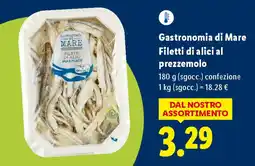 Lidl Gastronomia di Mare Filetti di alici al prezzemolo offerta