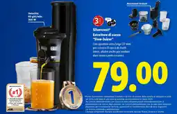 Lidl Silvercrest Estrattore di succo "Slow-Juicer" offerta