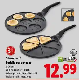 Lidl Silvercrest Padella per pancake offerta