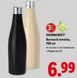 Lidl SILVERCREST Borraccia termica offerta