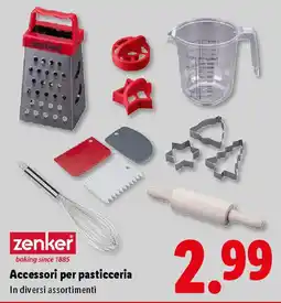 Lidl zenker Accessori per pasticceria offerta
