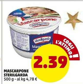 PENNY Sterilgarda - mascarpone 500 g(ml) offerta