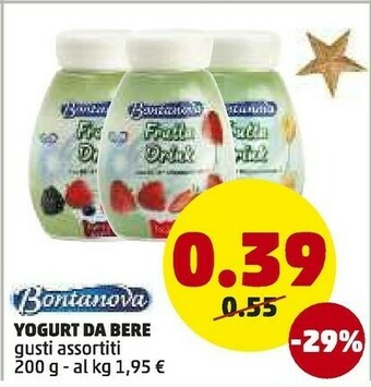 PENNY Yogurt da bere offerta