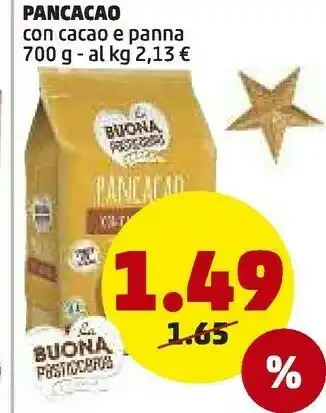 PENNY Pancacao con cacao e panna offerta
