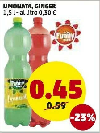 PENNY Funny limonata offerta