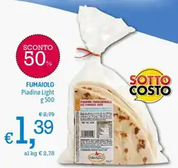 A&O FUMAIOLO Piadina Light offerta