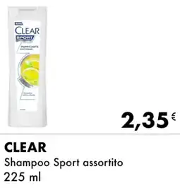 Iper Tosano CLEAR Shampoo Sport offerta