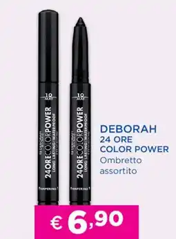 Acqua & Sapone Deborah 24 ore color power ombretto offerta