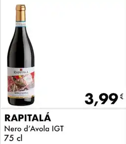 Iper Tosano RAPITALÁ Nero d'Avola IGT offerta