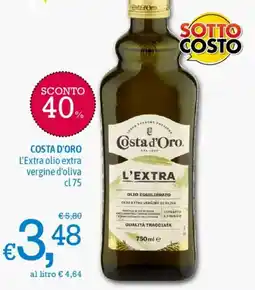 A&O COSTA D'ORO L'Extra olio extra vergine d'oliva offerta