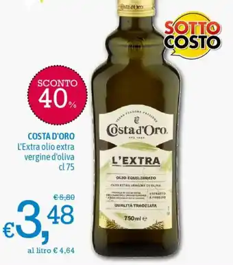 COSTA D'ORO L'Extra olio extra vergine d'oliva