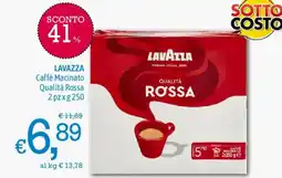 A&O LAVAZZA Caffè Macinato Qualità Rossa offerta