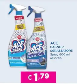Acqua & Sapone Ace bagno o sgrassatore spray offerta