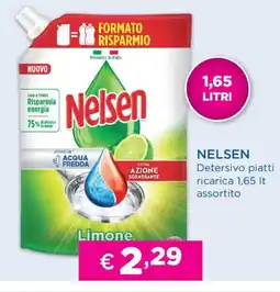 Acqua & Sapone NELSEN Detersivo piatti ricarica offerta