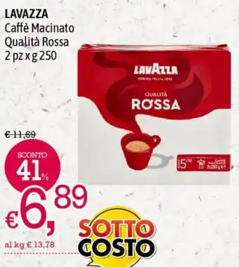 LAVAZZA Caffè Macinato Qualità Rossa