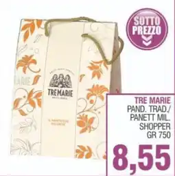 Bitar Tre marie pand. trad./ panett mil. shopper offerta