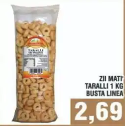 Bitar Zii mati taralli busta linea offerta