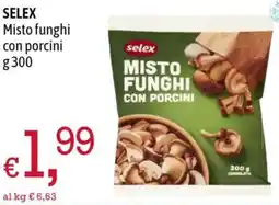 A&O SELEX Misto funghi con porcini offerta