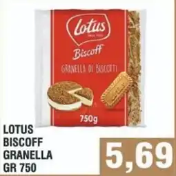 Bitar Lotus biscoff granella offerta