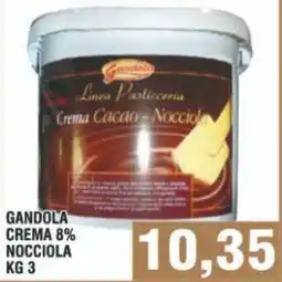Bitar Gandola crema 8% nocciola offerta
