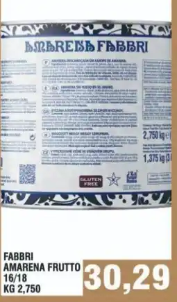 Bitar Fabbri amarena frutto 16/18 offerta