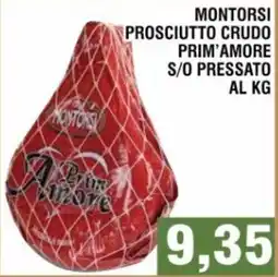 Bitar Montorsi prosciutto crudo prim'amore s/o pressato offerta